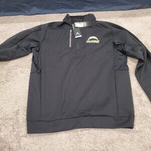 Los Angeles Chargers Antigua 1/4 Zip Fleece Pullover Sweater Men's Size 2XLT